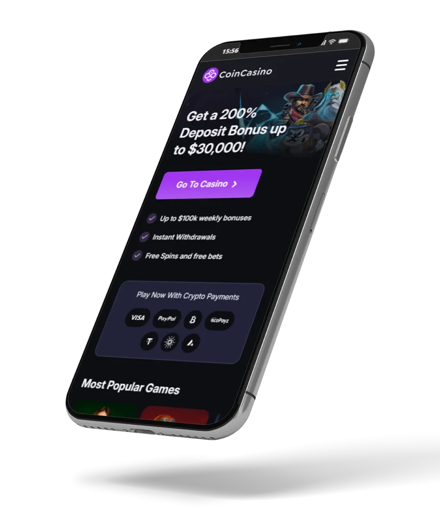 coincasino mobile image
